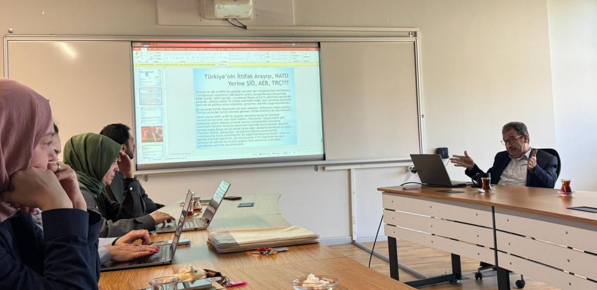 Uluslararası İlişkiler Seminerleri Serimizin Yeni Oturumu Gerçekleşti!